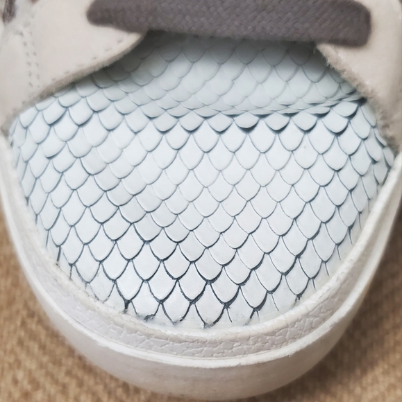 SZ 6 DV DOLCE VITA ZINA FASHION SNEAKER LEOPARD PRINT CALF HAIR - Picture 6 of 8